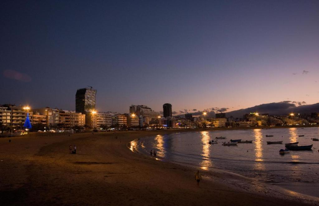 شقة Green Water At The Beach لاس بالماس دي غران كاناريا المظهر الخارجي الصورة